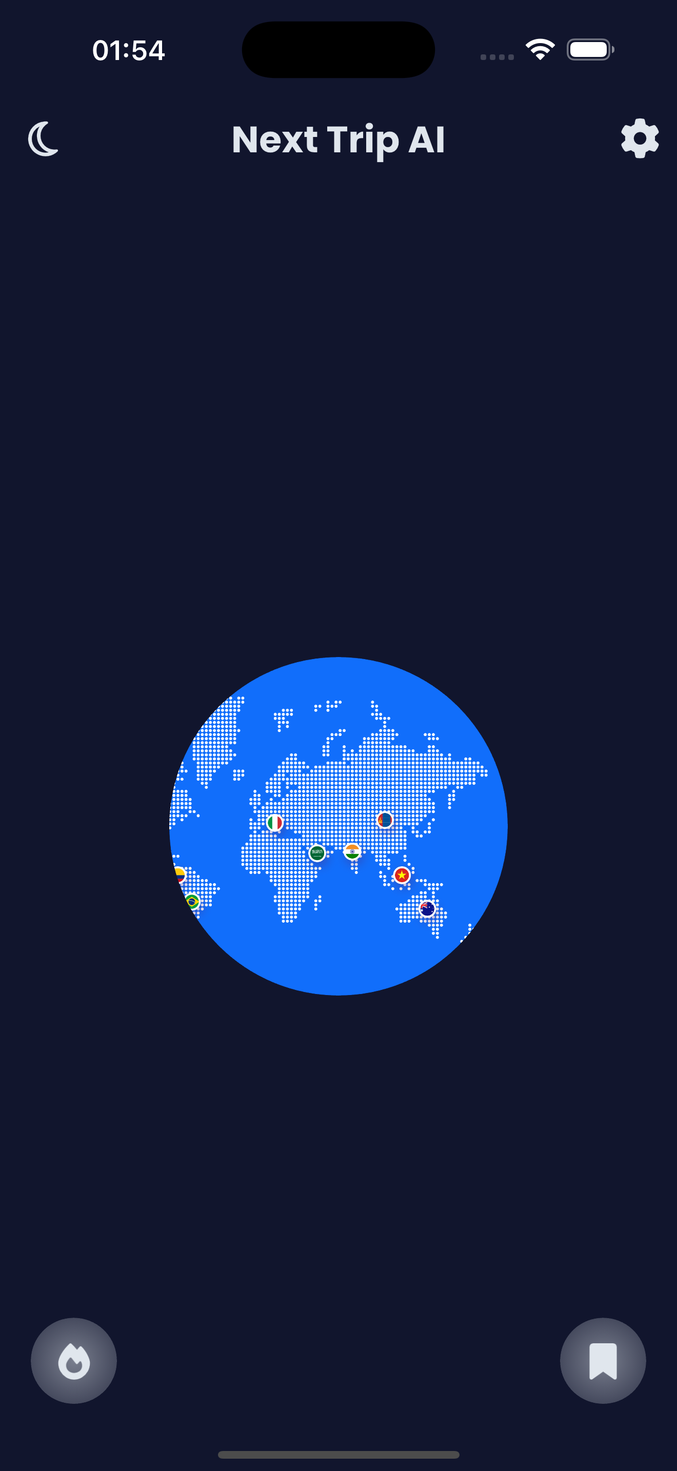 Next Trip AI Screenshot